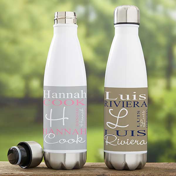 Personalized Insulated Water Bottles - Personally Yours - 21107