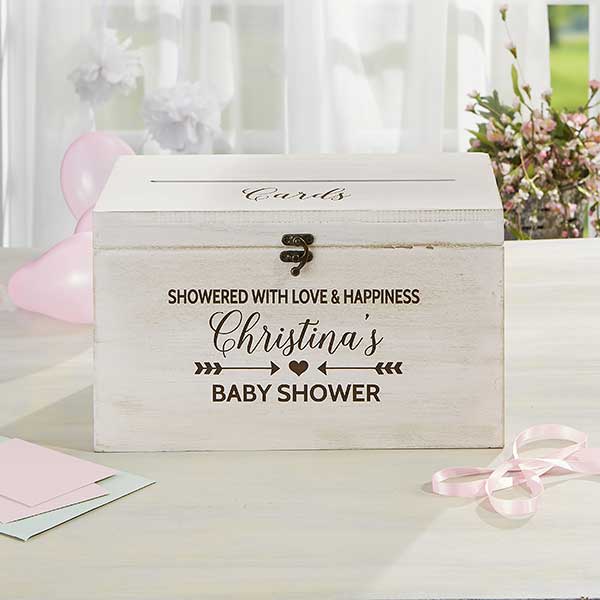 engraved ribbons baby shower