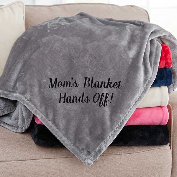 Custom Embroidered Blanket  Personalized Waterproof Blanket – Mambe  Blanket Co.