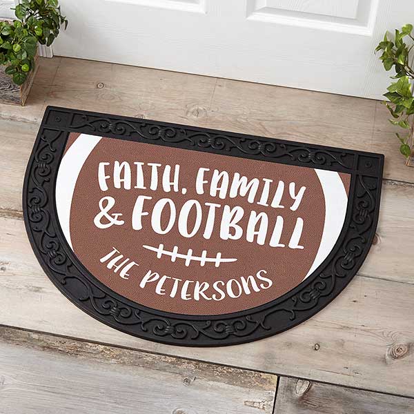 Football Season Personalized Doormats - 21177