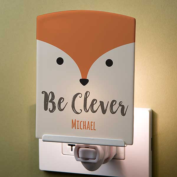 Personalized Kids' Night Lights - Woodland Adventure Animals - 21199