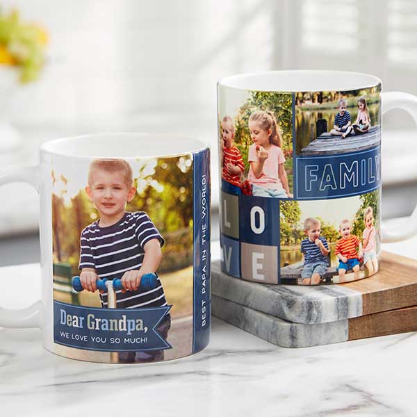 Best Great Grandpa Ever Mug With Photo Personalized Kids 