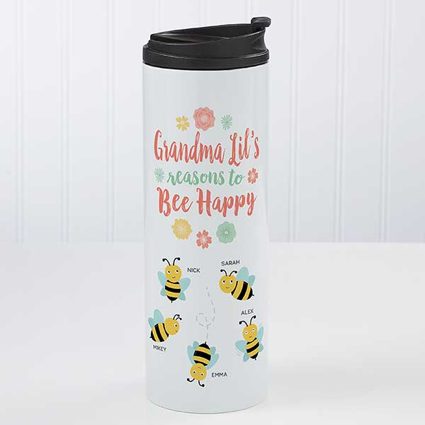 16oz Bee Joyful Coffee Tumbler