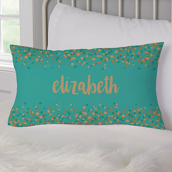 Sparkling Name Personalized Throw Pillows - 21341