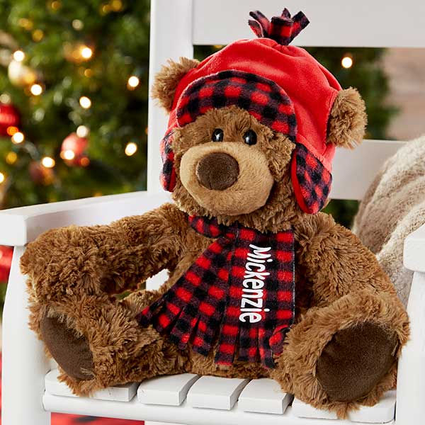 personalized christmas stuffed animals