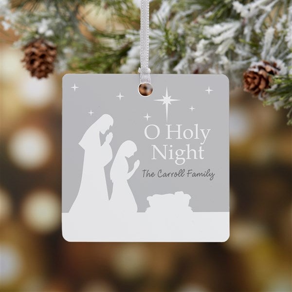 Personalized Christmas Ornaments - O Holy Night - 21709