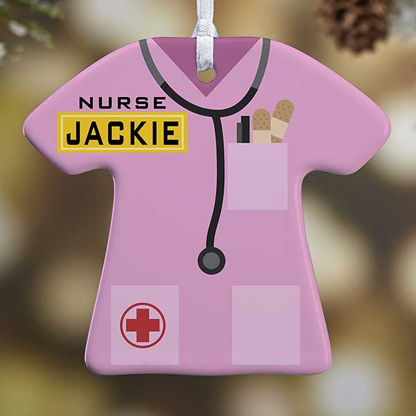 Personalized Nurse Christmas Ornament - 21717