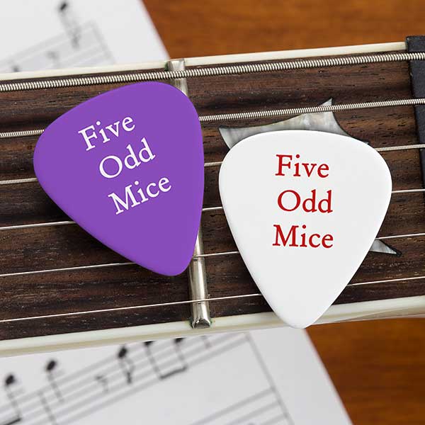 Personalized Band Guitar Picks - 21768