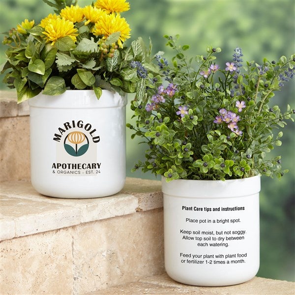 Personalized Logo Outdoor Flower Pot - 22260