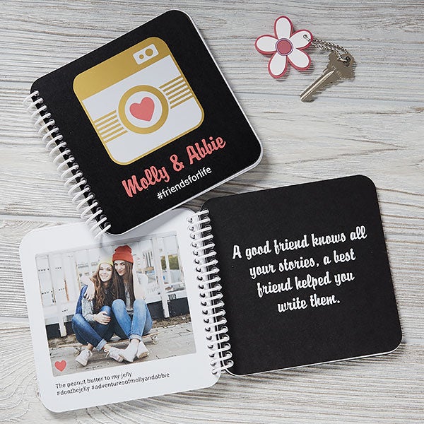 Friends Forever Soft Cover Personalized Mini Photo Book - 22341