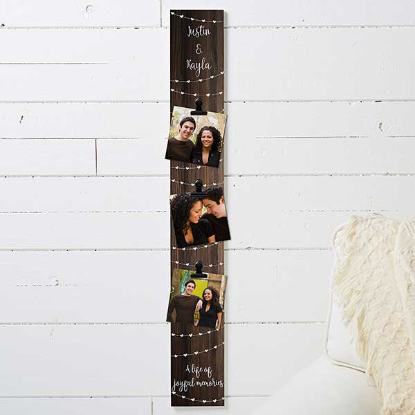 Cute Couple Personalized Photo Clip 