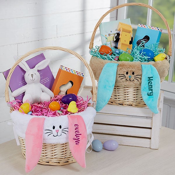 Easter Bunny Personalized Easter Baskets