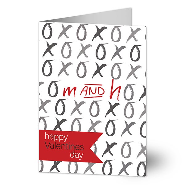 Couple's Love Personalized Valentine's Day Greeting Cards - 22961