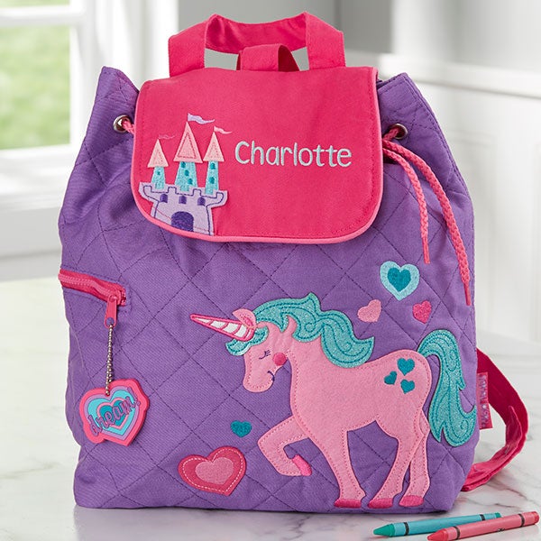 Unicorn Personalized Kids Backpack by Stephen Joseph