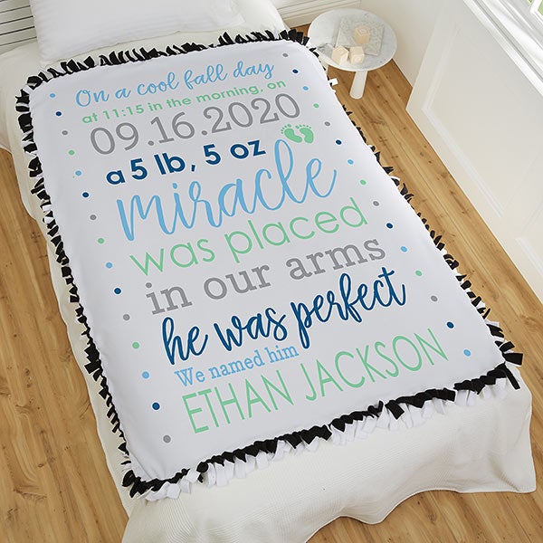personalized blankets for baby