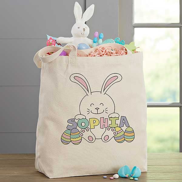 Personalised best sale easter bags