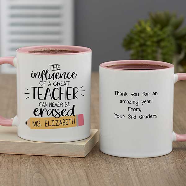 The Influence of a Great Teacher Personalized 14 oz. Commuter Travel Mug