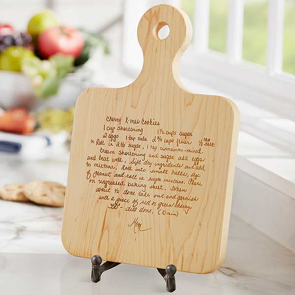 The Family Recipe Cutting Board - Wooden Cutting Boards For Sale