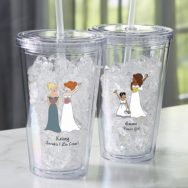 Personalized Bridal Party Tumblers by philoSophie's - 24317