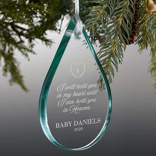 baby memorial christmas ornaments