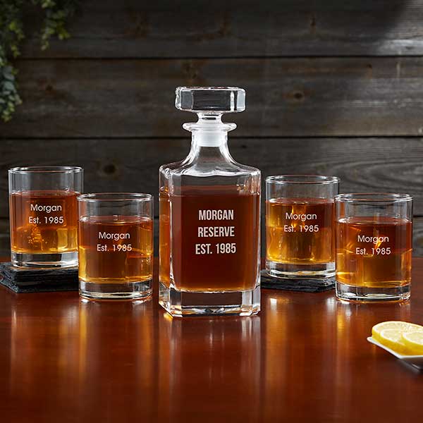 Personalized Whiskey Decanter - Add Any Text