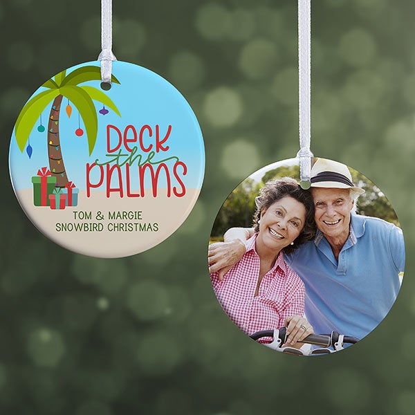 Tropical Greetings Personalized Ornaments - 24933