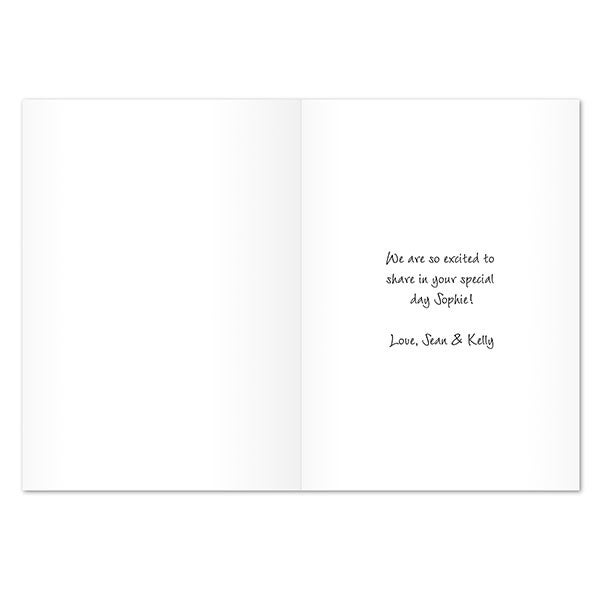 OMG Wedding philoSophie's Greeting Card