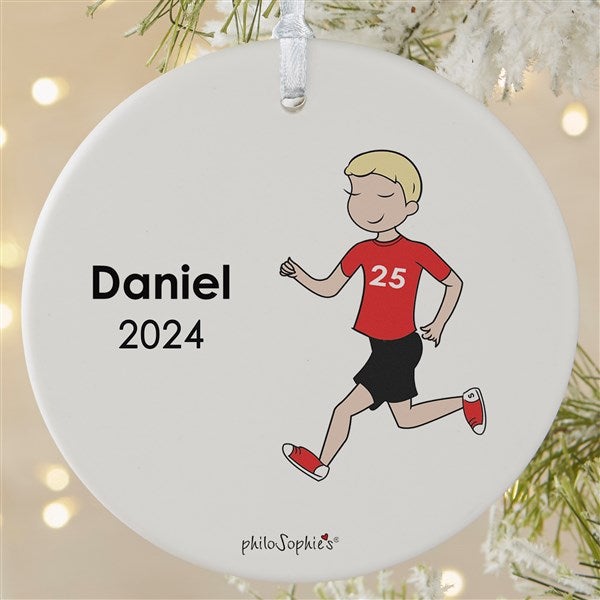 Personalized Cross Country Runner Ornaments by philoSophie's - 25560