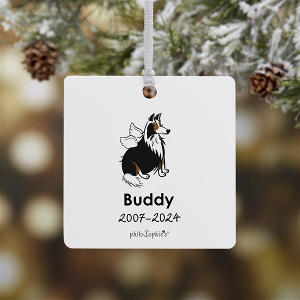 Personalized Collie Memorial Ornaments by philoSophie's - 25779