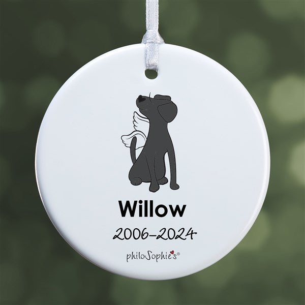 Personalized Labrador Memorial Ornaments by philoSophie's - 25786