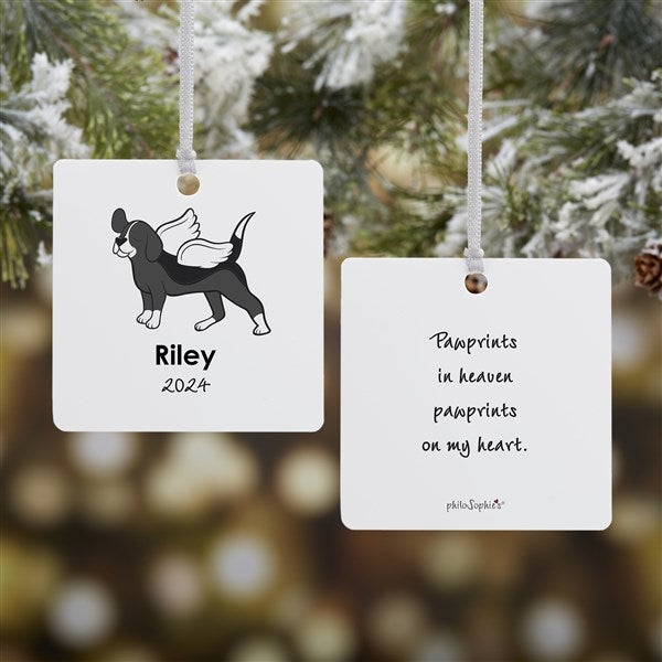 Personalized Beagle Memorial Ornaments by philoSophie's - 25789