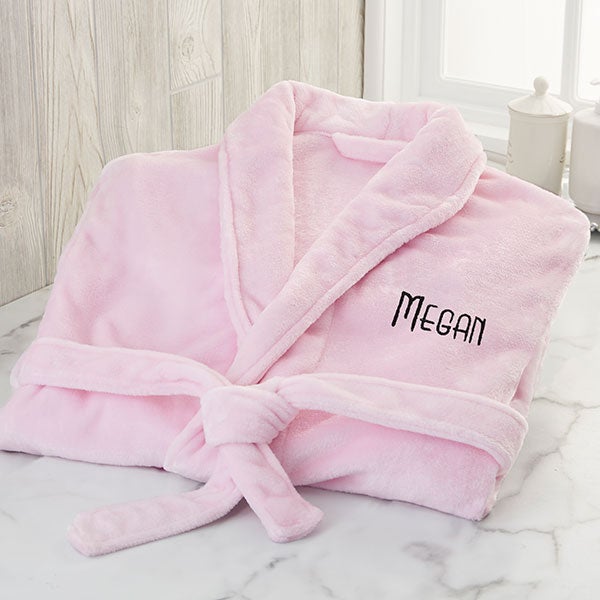 Personalized Luxury Fleece Bath Robes