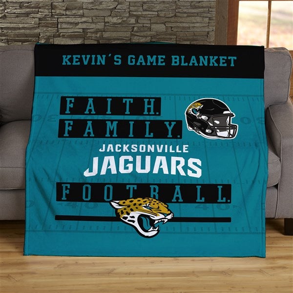 Jacksonville Jaguars 12'' x 16'' Personalized Team Jersey Print