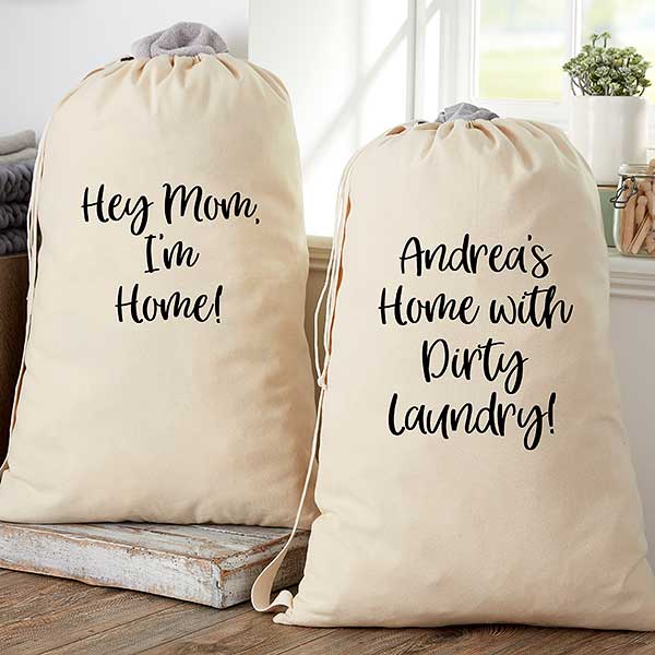I'm Home Personalized College Laundry Bag - 26538