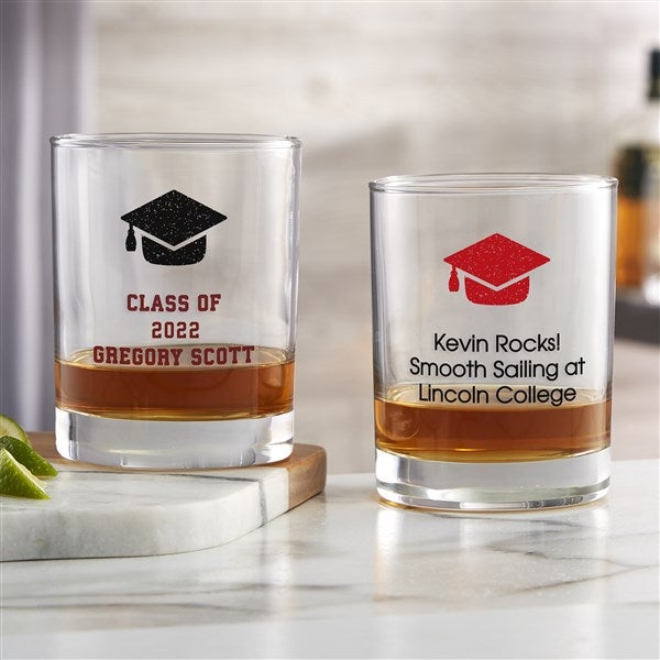 personalized shot glasses for graduation