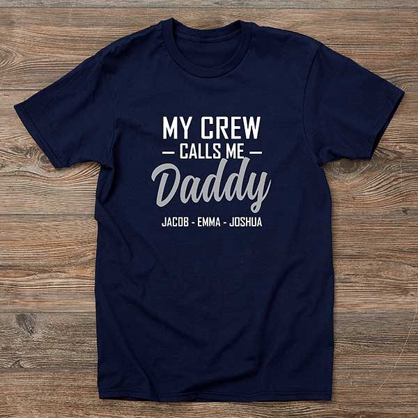 My Squad Calls Me Dad Personalized Dad Shirts - 26610