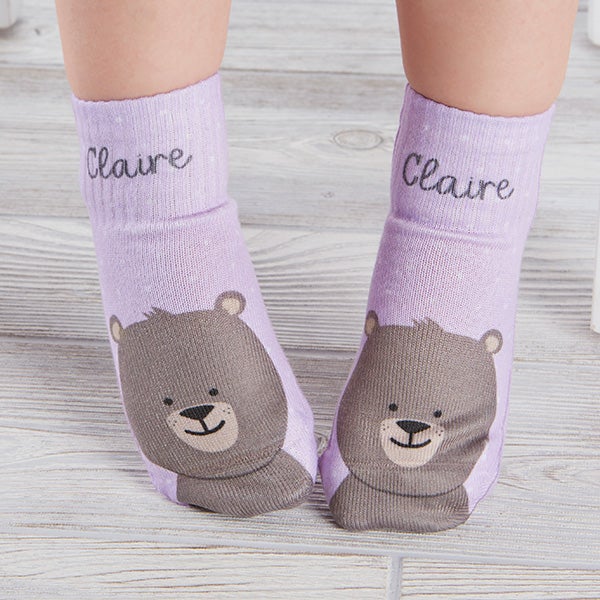 teddy bear socks
