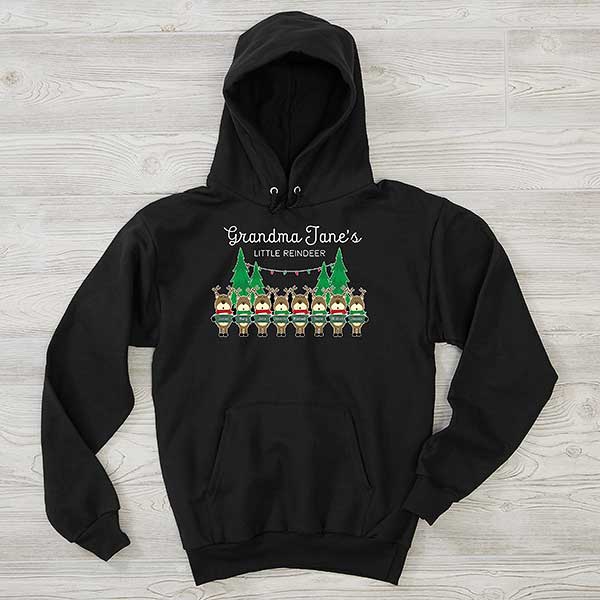 Reindeer Family Personalized Adult Sweatshirts - 27950