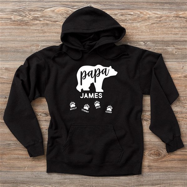 Papa Bear Personalized Men's Sweatshirts - 28273