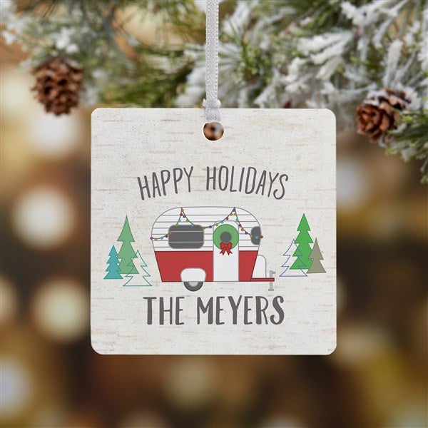 Christmas Camper Personalized Ornaments - 28446