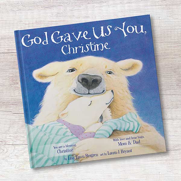 God Gave Us You Personalized Storybook For Girls