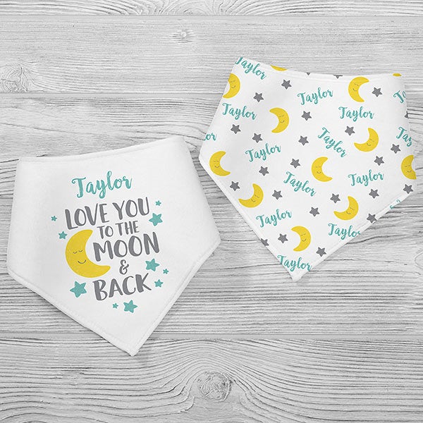 personalized bandana bibs