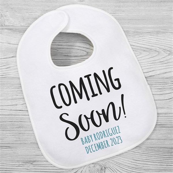 coming soon baby announcement