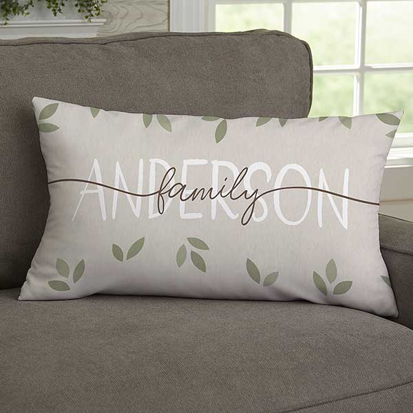 Our Family Tree Personalized Throw Pillows - 28987