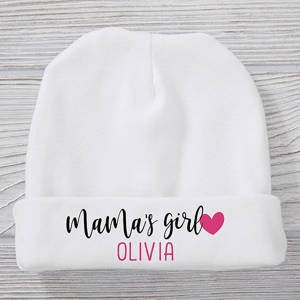 personalized newborn beanie