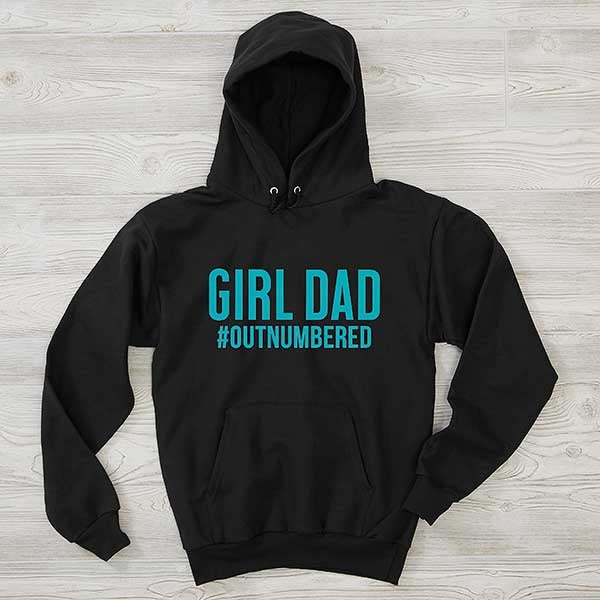 Girl Dad Personalized Dad Sweatshirts - 29284