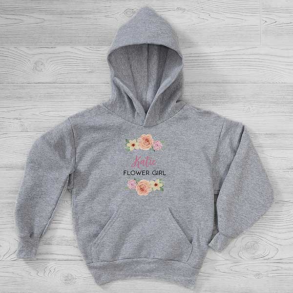 flower girl sweatshirt