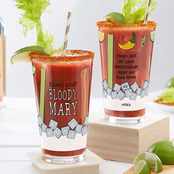 Bloody Mary Glasses 2 Pack