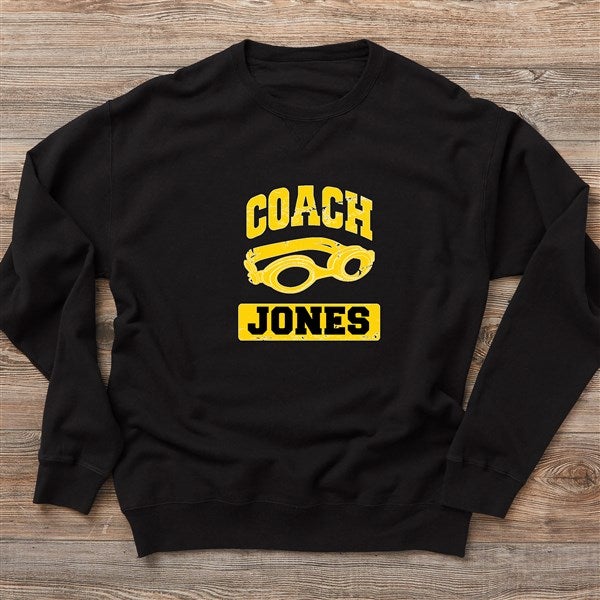 15 Sports Personalized Coach Sweatshirts - 29938