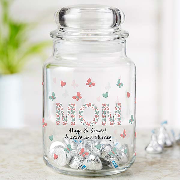 Floral Mom philoSophie's Personalized Candy Jar - 29945